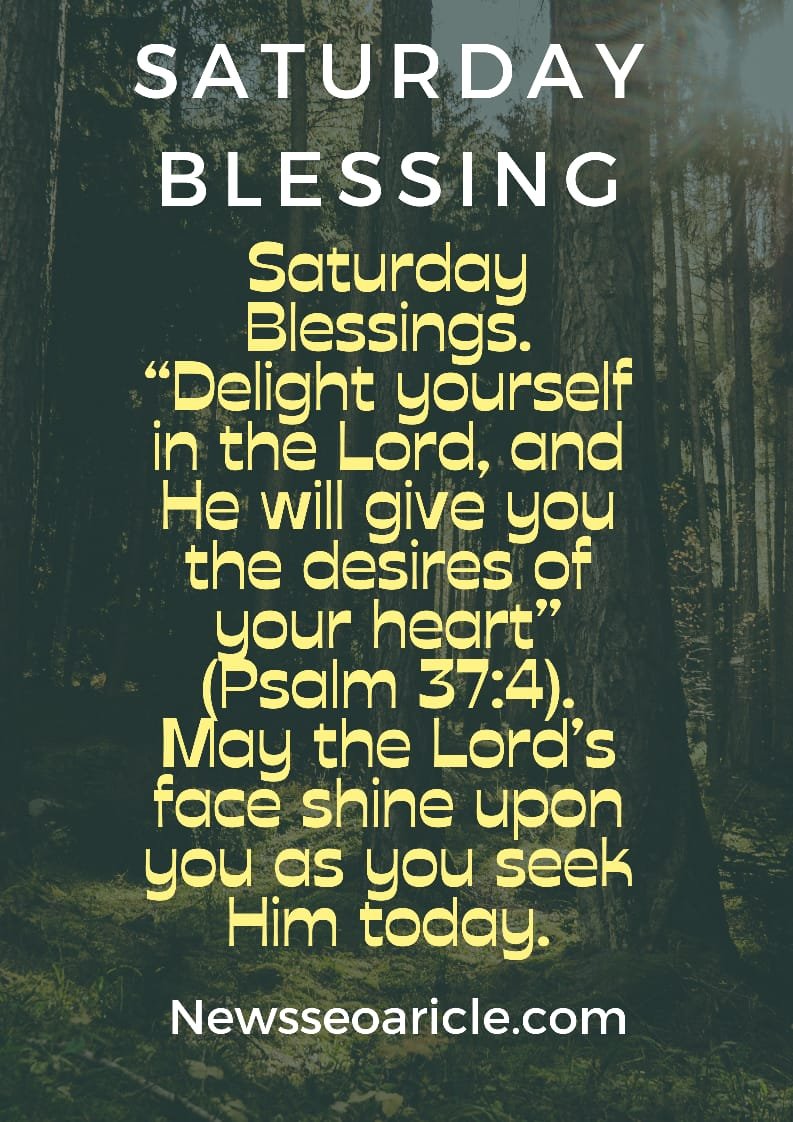 100 Best Saturday Morning Blessings Images And Quotes | News Seo Article