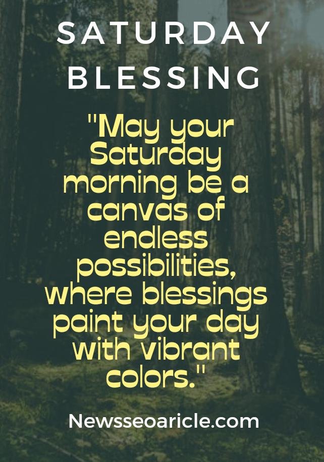Saturday Morning Blessings Images
