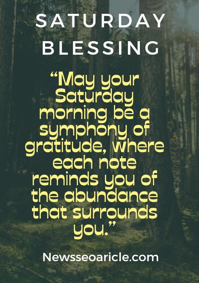 Saturday's Blessings and Quotes