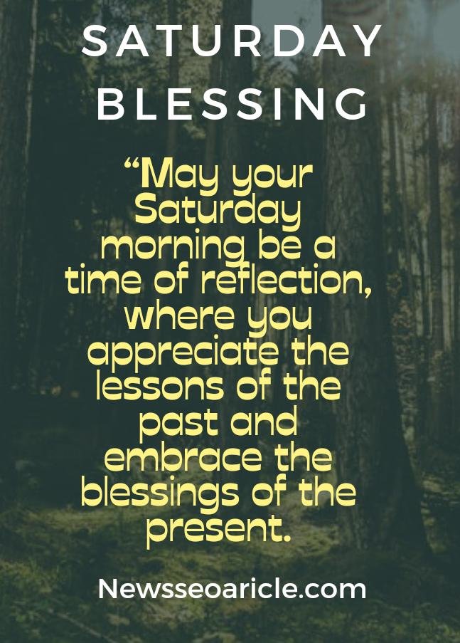 Saturday's Blessings and Quotes