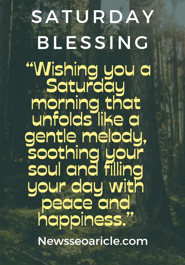 Super Saturday Blessings