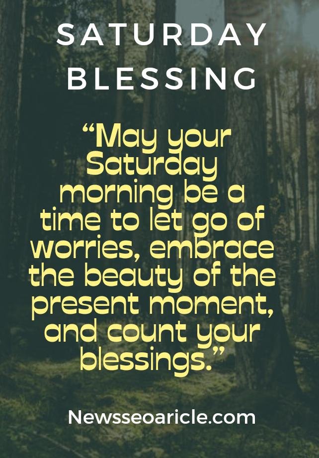 Winter Saturday Morning Blessings