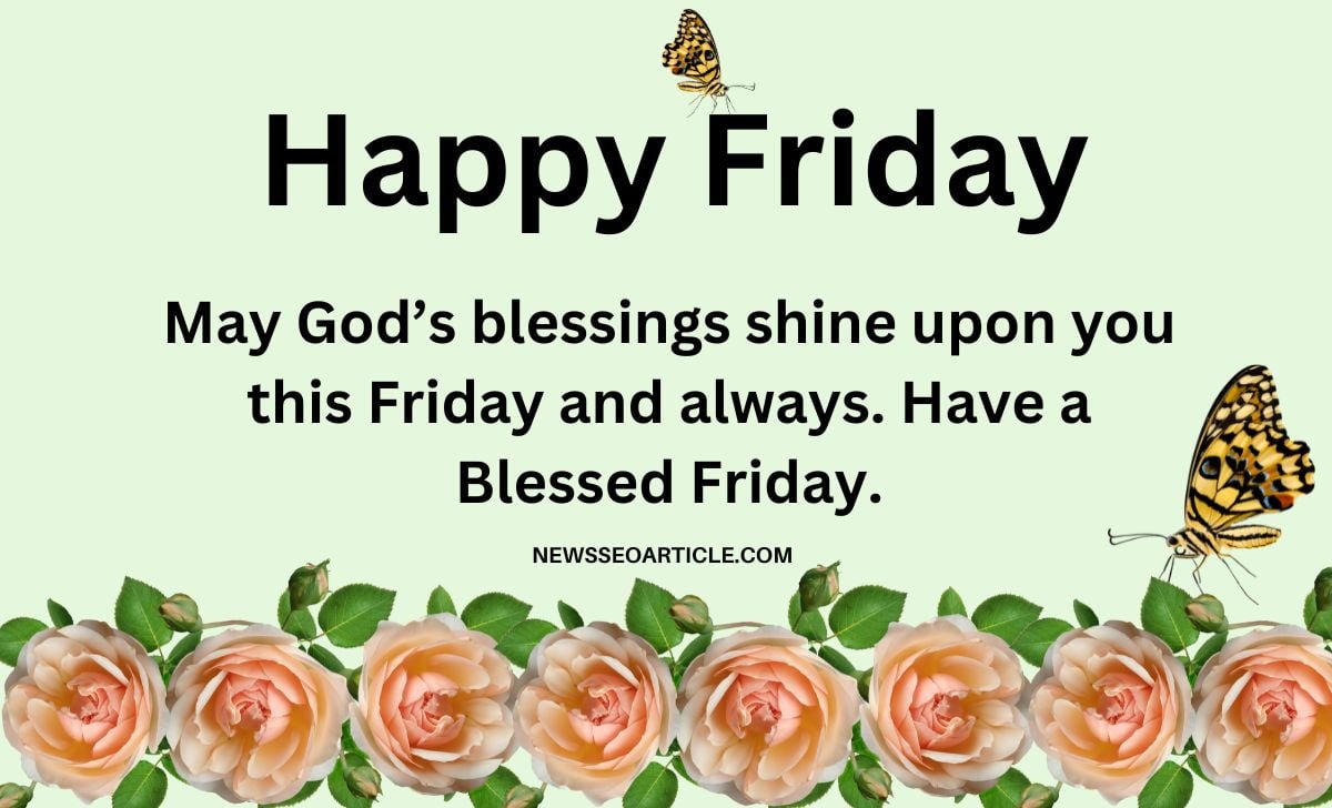 Friday Morning Blessings Quotes Images
