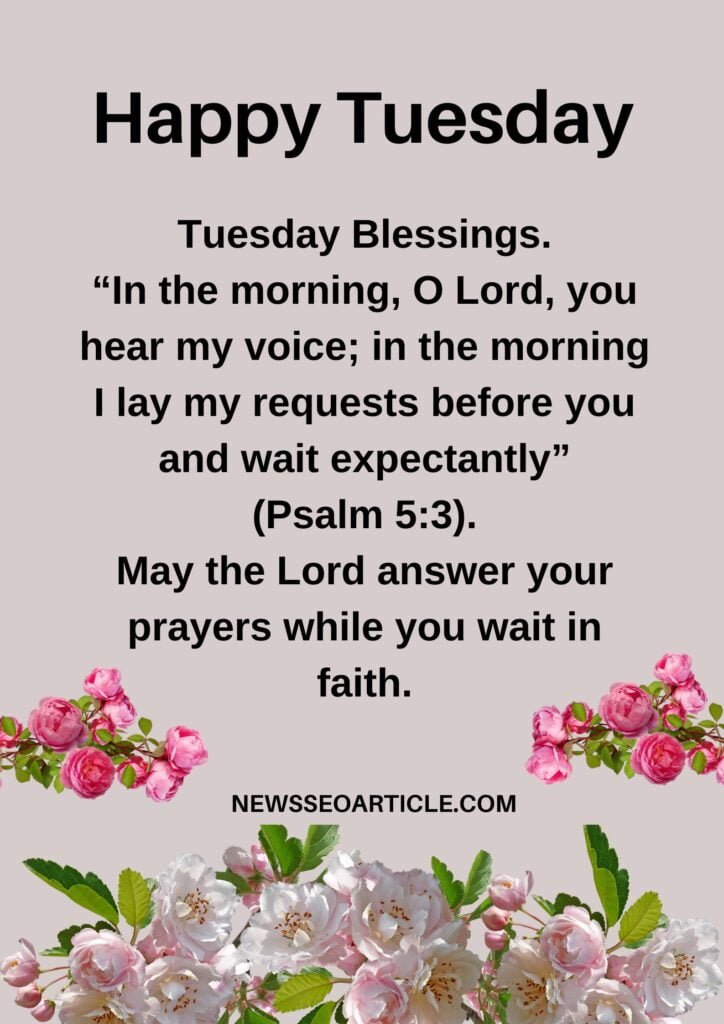 Tuesday Blessings
