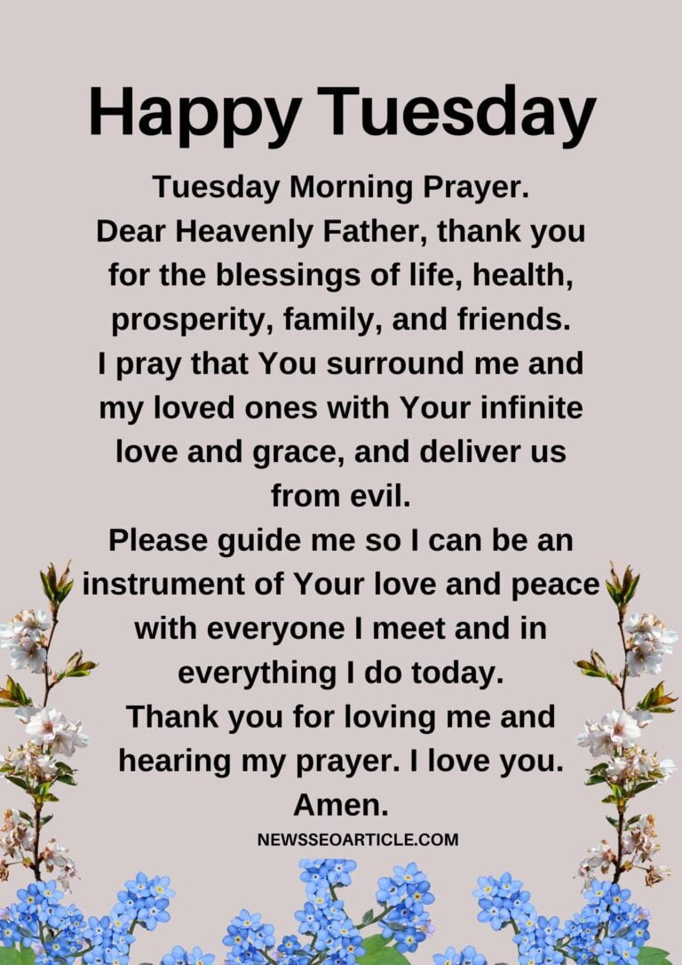 102 Best Tuesday Morning Blessings Images And Quotes | News Seo Article