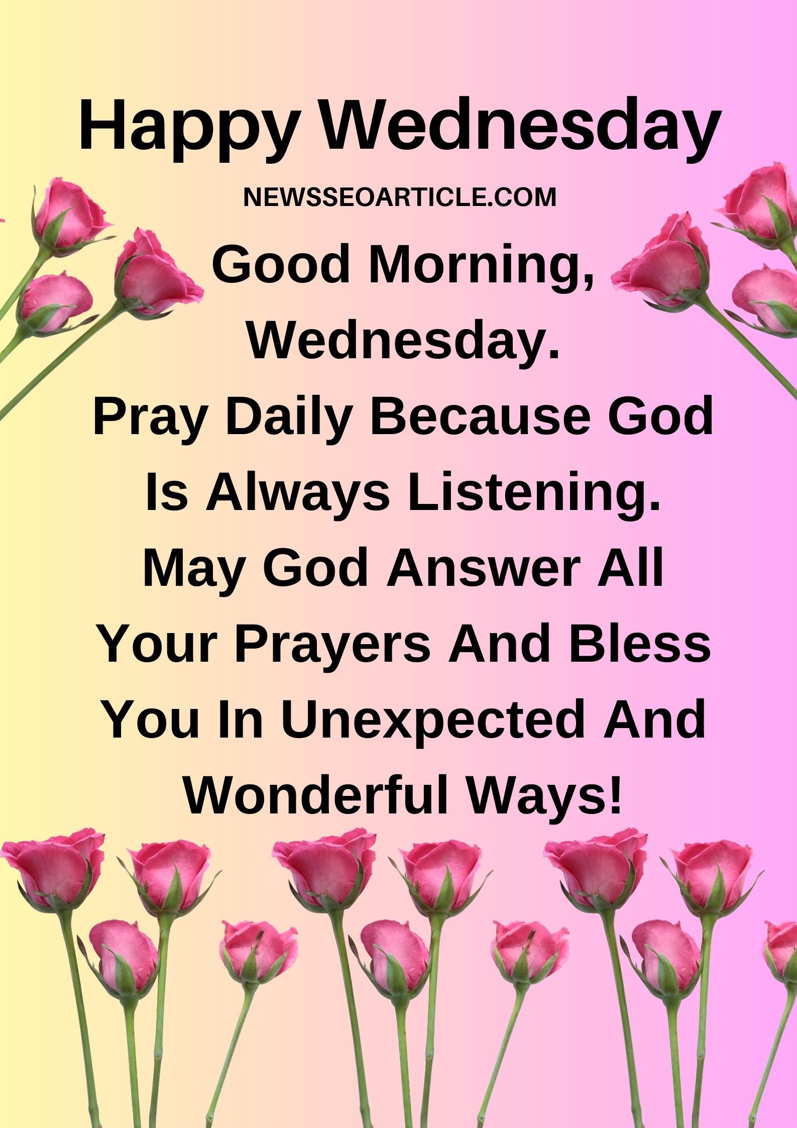 100 Best Wednesday Morning Blessings Images And Quotes News Seo Article