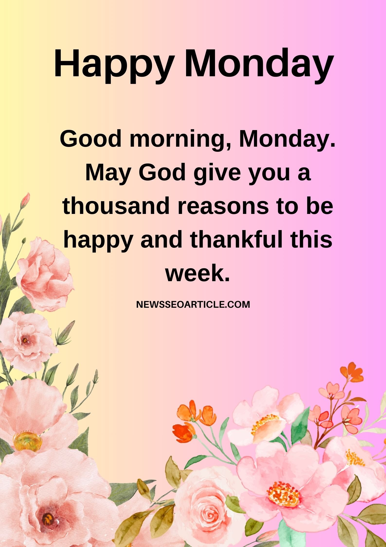 100 Best Monday Morning Blessings Images And Quotes | News Seo Article