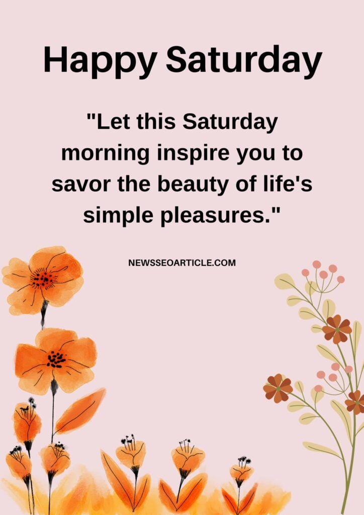 Happy Good Morning Saturday Blessings for Friends