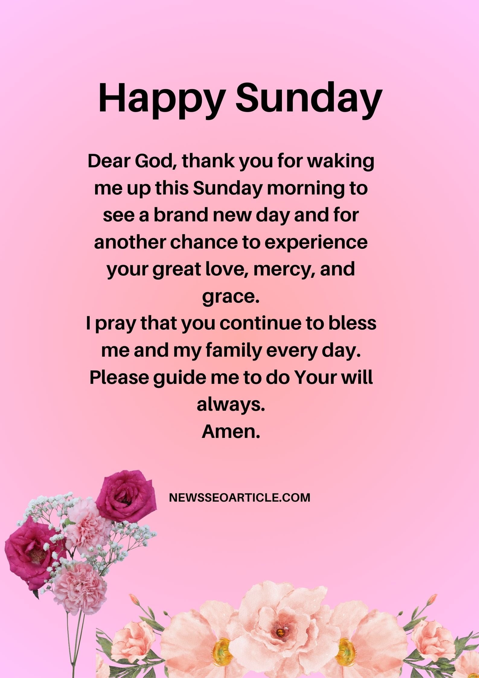 100 Best Sunday Morning Blessings Images And Quotes | News Seo Article