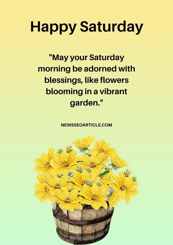 Saturday morning blessings images and quotes