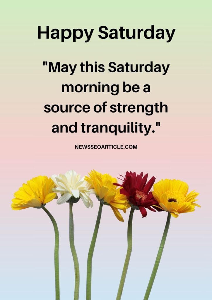 100 Best Saturday Morning Blessings Quotes For Friends | News Seo Article