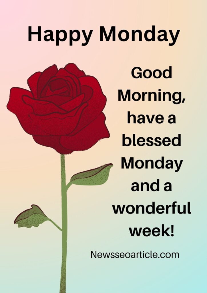 happy monday morning blessings images