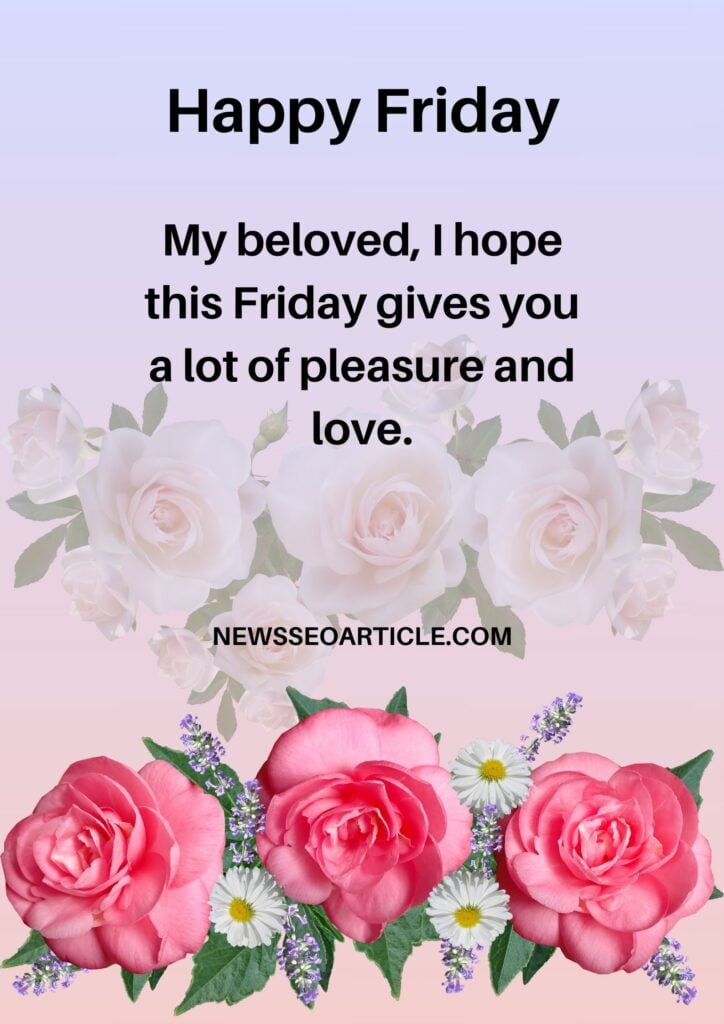 Friday morning blessings and greetings