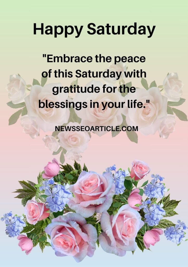 Saturday Blessings Family and Friends for Friends