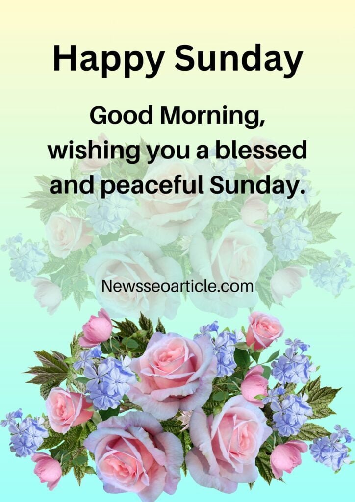 Sunday love and blessings