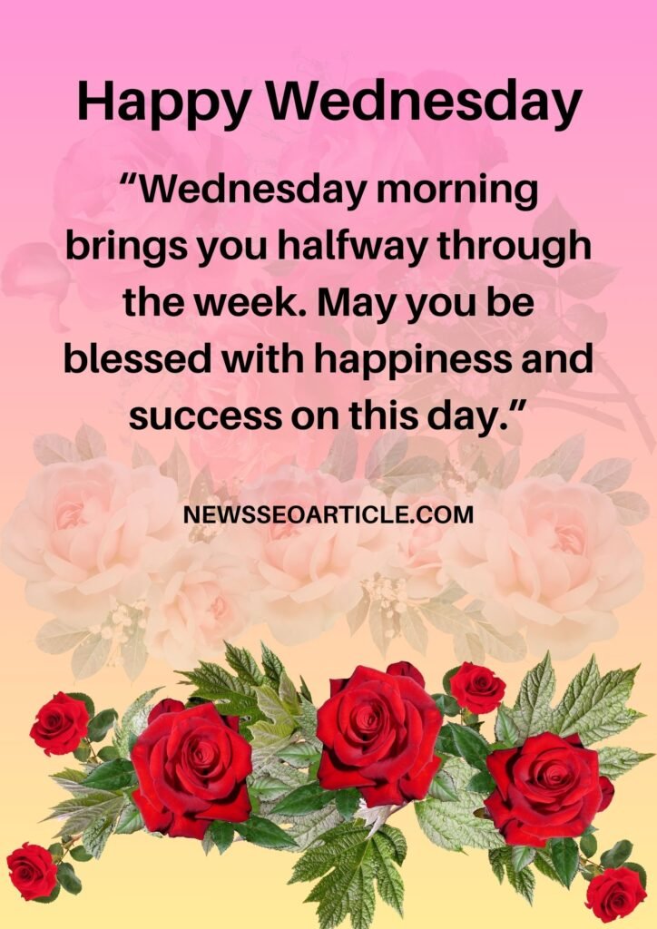 blessed wednesday morning quotes Images
