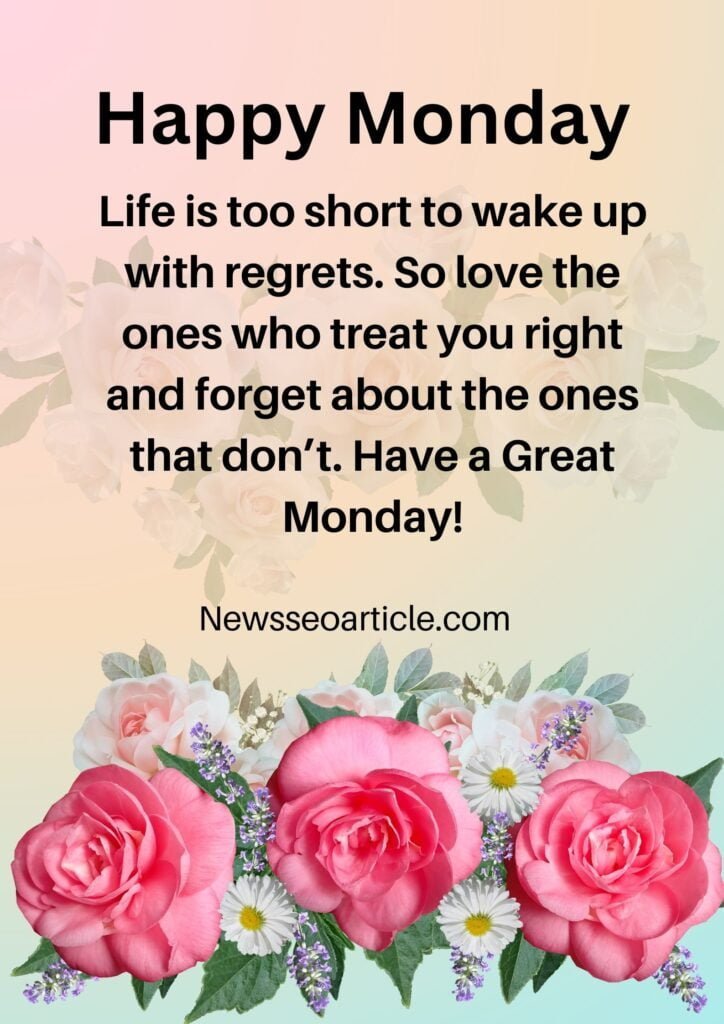 monday's blessings